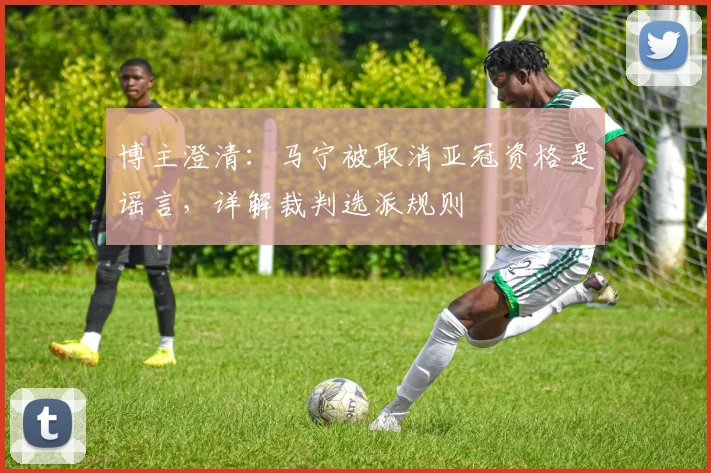 博主澄清：马宁被取消亚冠资格是谣言，详解裁判选派规则